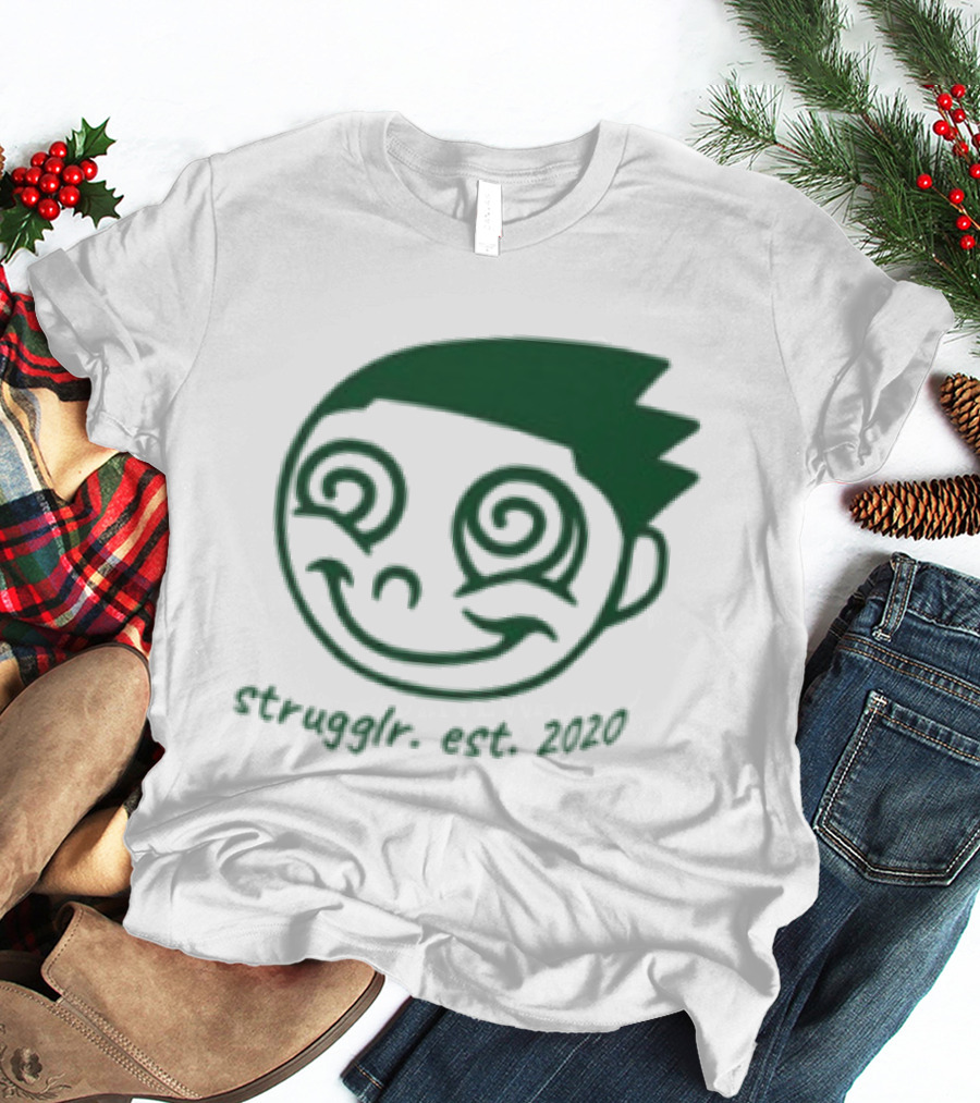 Struggling Together Est 2023 Spiral Eyes Face T-Shirt