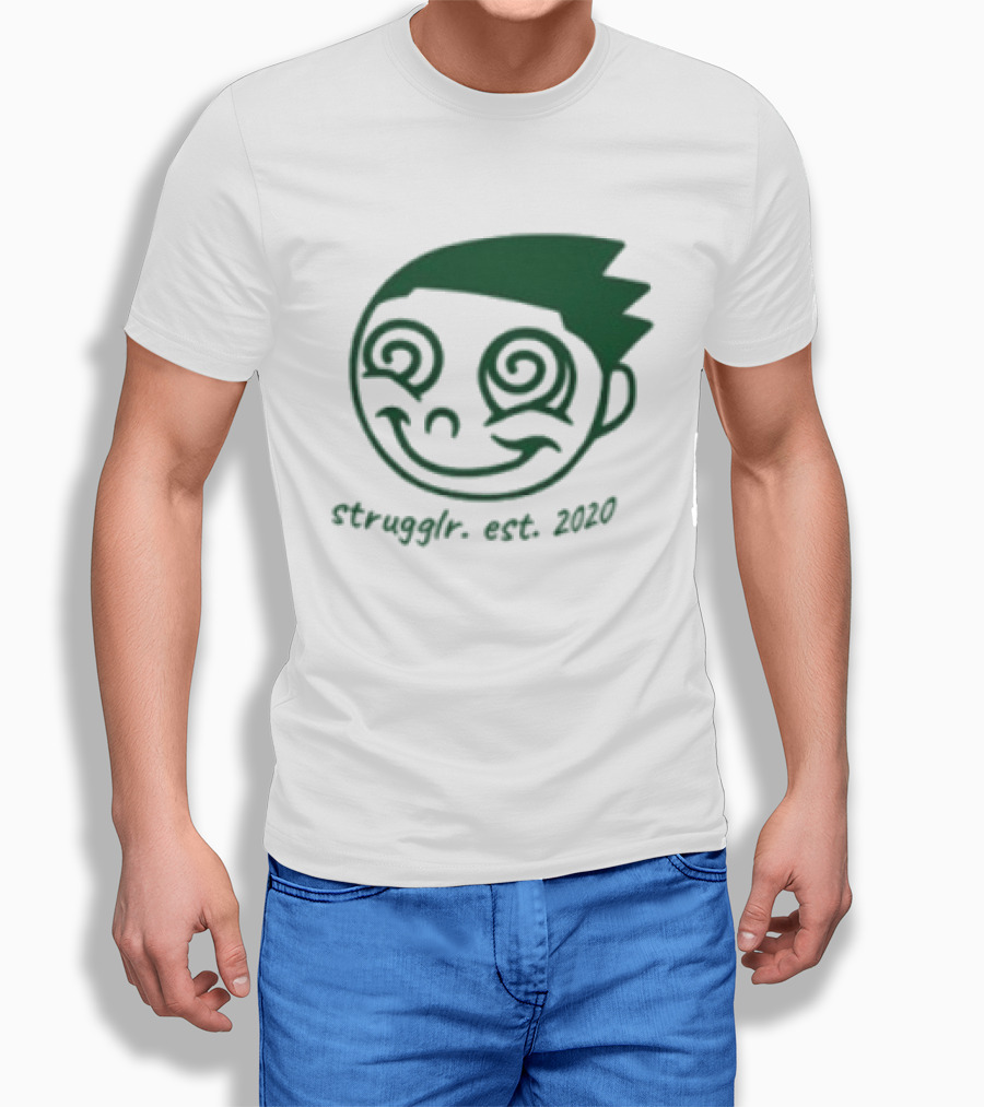 Struggling Together Est 2023 Spiral Eyes Face T-Shirt