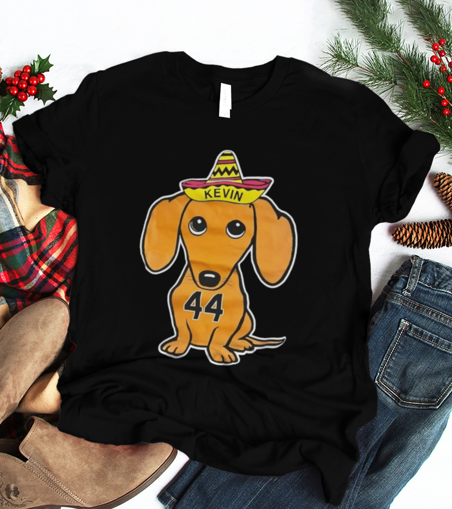 Cinco De Mayo Wiener Dog Kevin Sombrero 44 T-Shirt