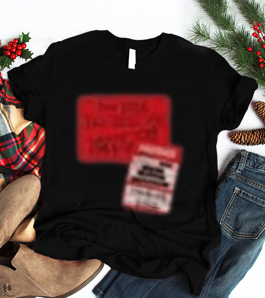 Revealed Clothing Hardwell Sticker Tour 2026 Red Visions T-Shirt
