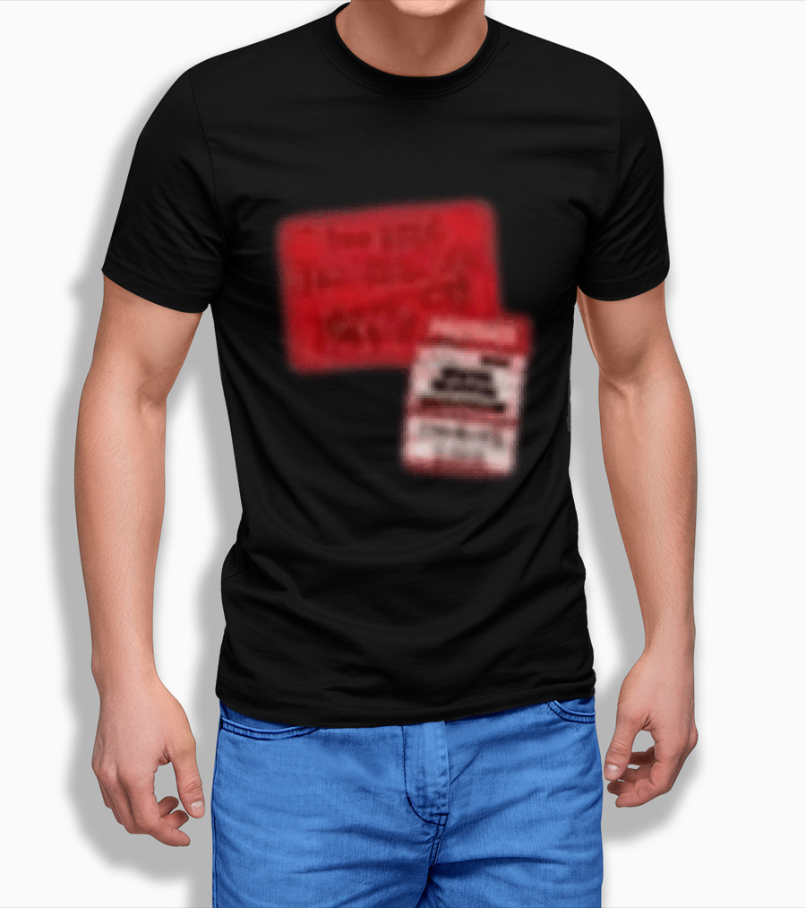 Revealed Clothing Hardwell Sticker Tour 2026 Red Visions T-Shirt