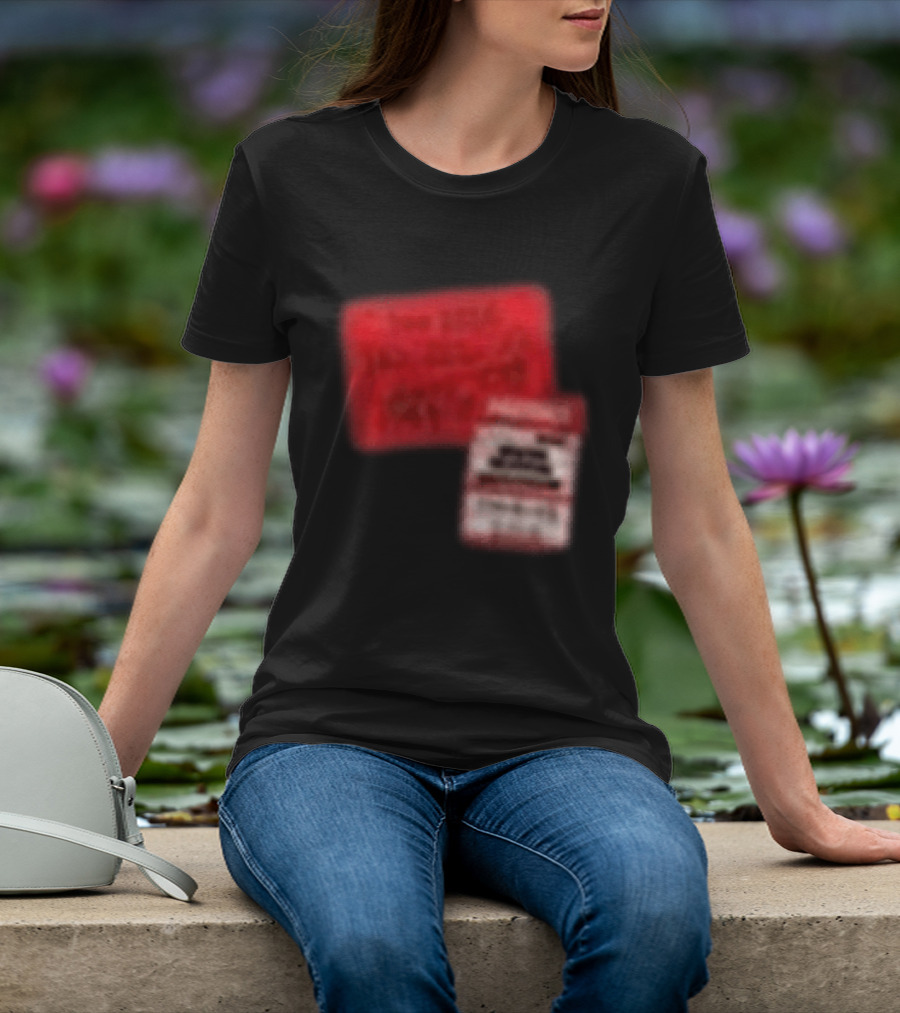 Revealed Clothing Hardwell Sticker Tour 2026 Red Visions T-Shirt