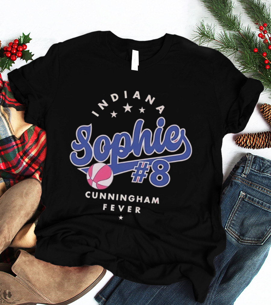 Indiana Fever Sophies 8 Cunningham Fever T-Shirt
