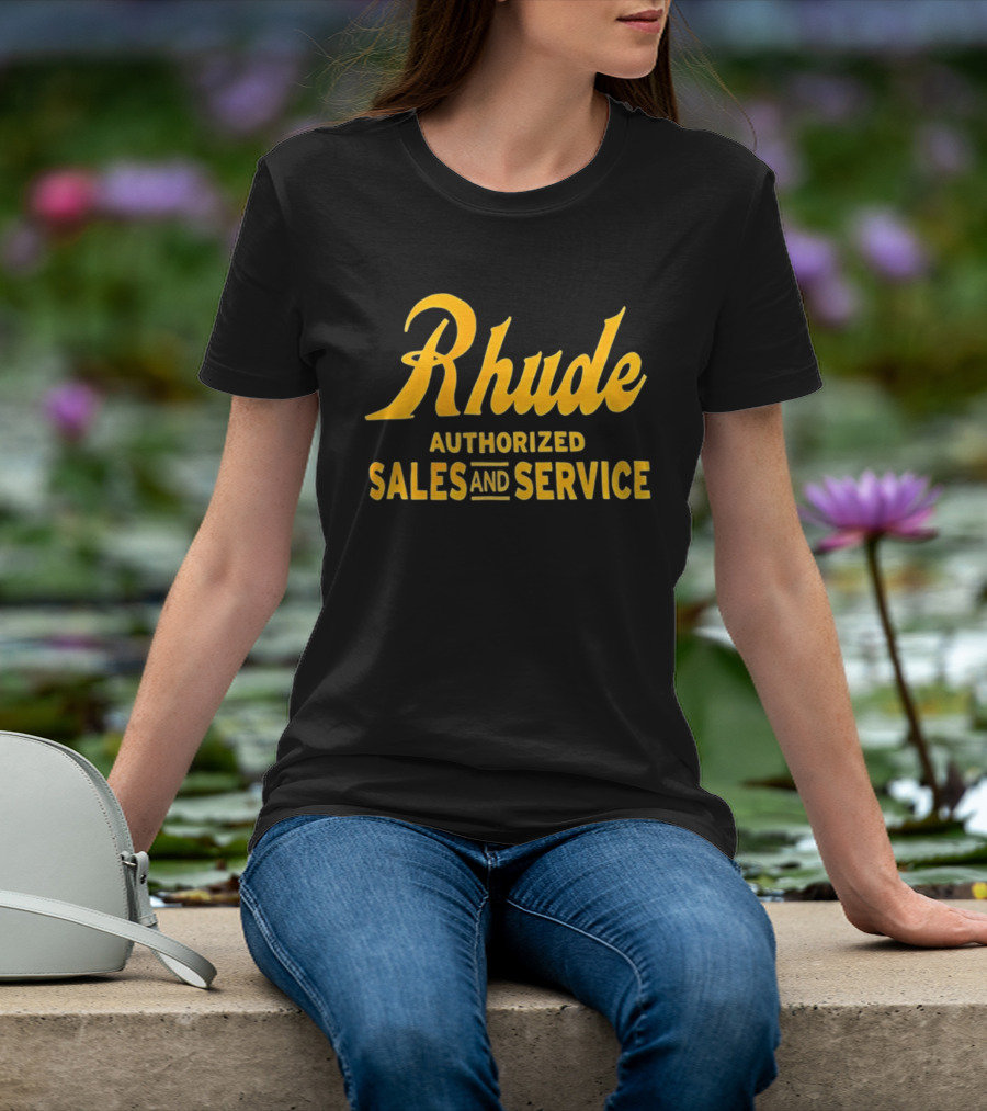 Rhude Authorized Sales And Service T-Shirt