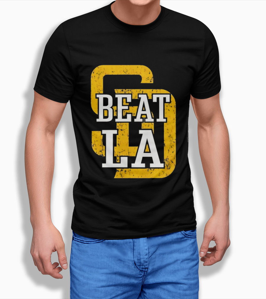 San Diego Padres Beat LA Dodgers Victory T-Shirt