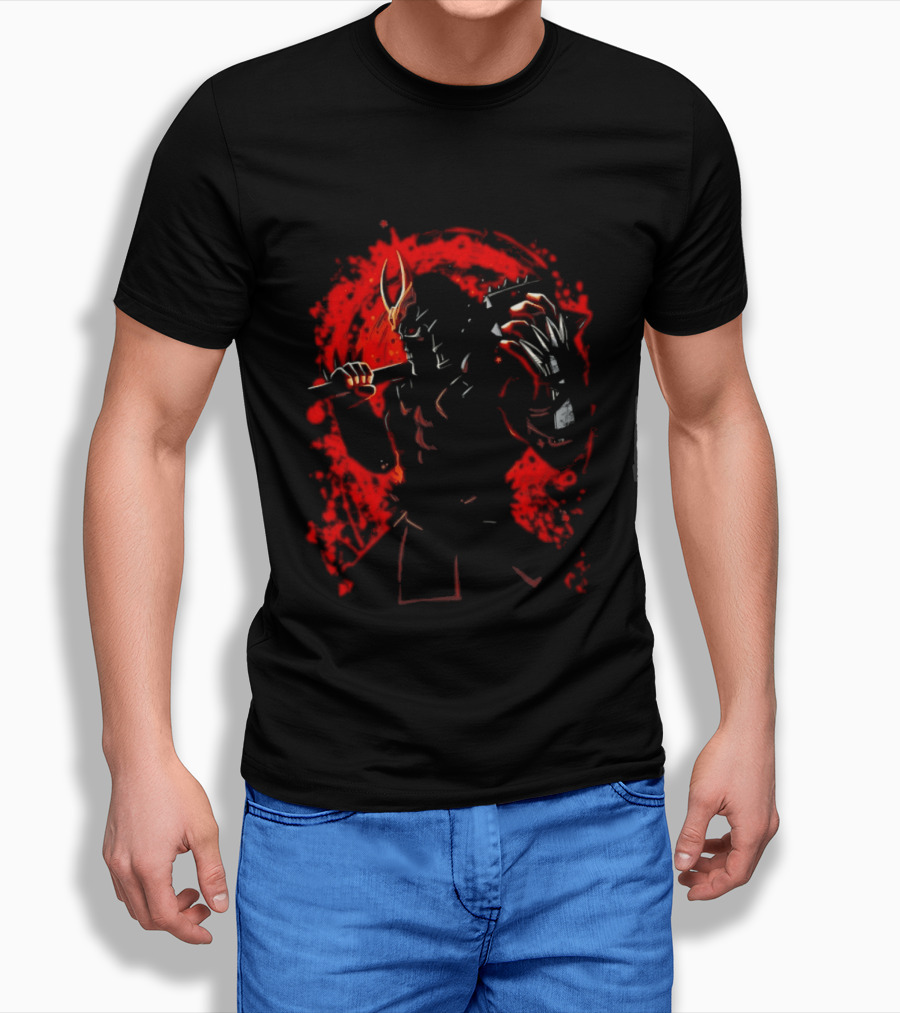 Shao Kahn Mortal Kombat Emperor Of Outworld Warrior Red T-Shirt