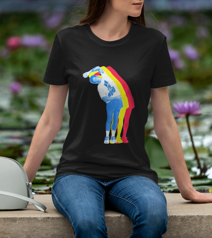 BNLDFWD Stretch Harry Retro Colorful Fitness Vibes T-Shirt