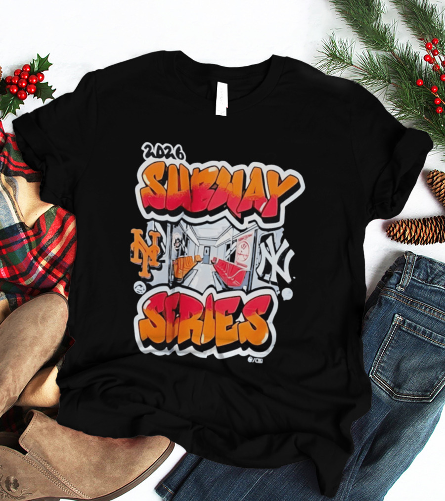 2026 Subway Series New York Yankees Vs Mets Baseball T-Shirt