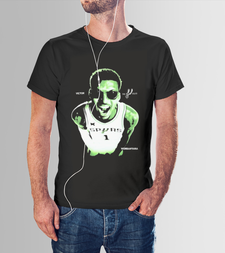 Victor Wembanyama Wemby Alien Spurs NBA 1 T-Shirt