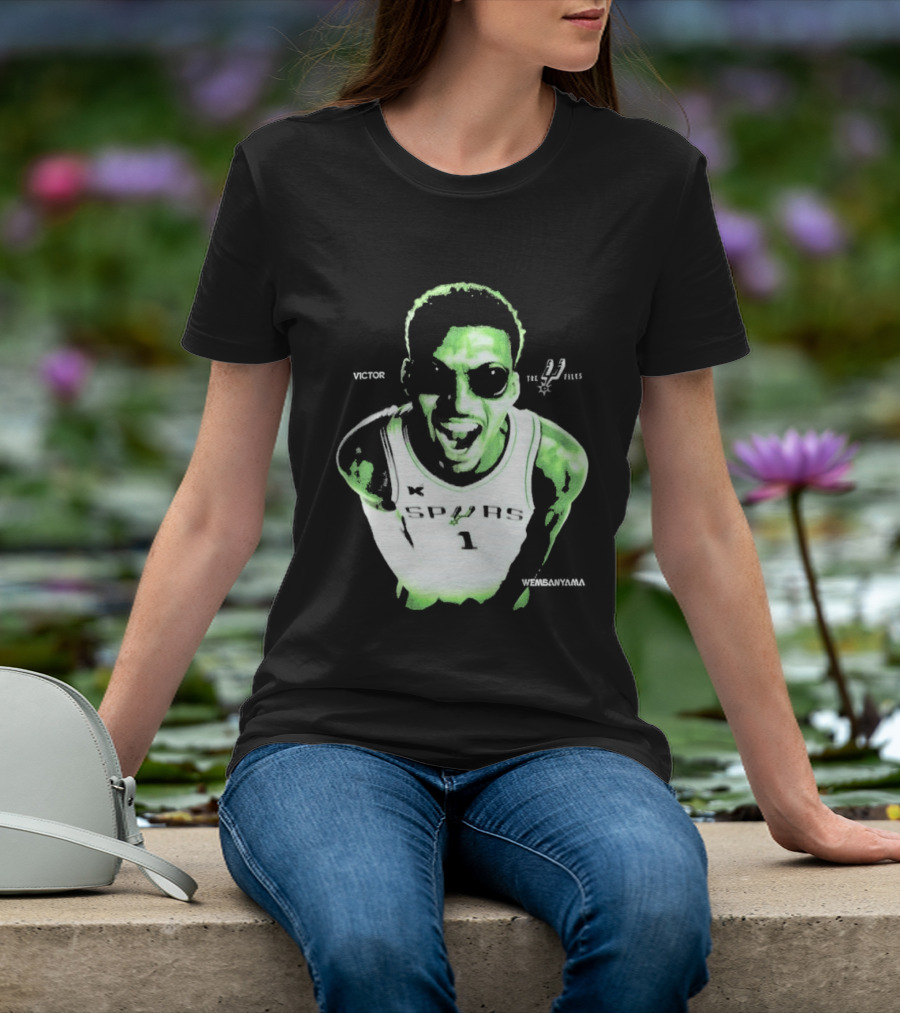 Victor Wembanyama Wemby Alien Spurs NBA 1 T-Shirt