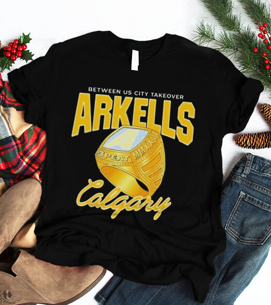 Arkells Between Us City Takeover 3 Peat Calgary T-Shirt