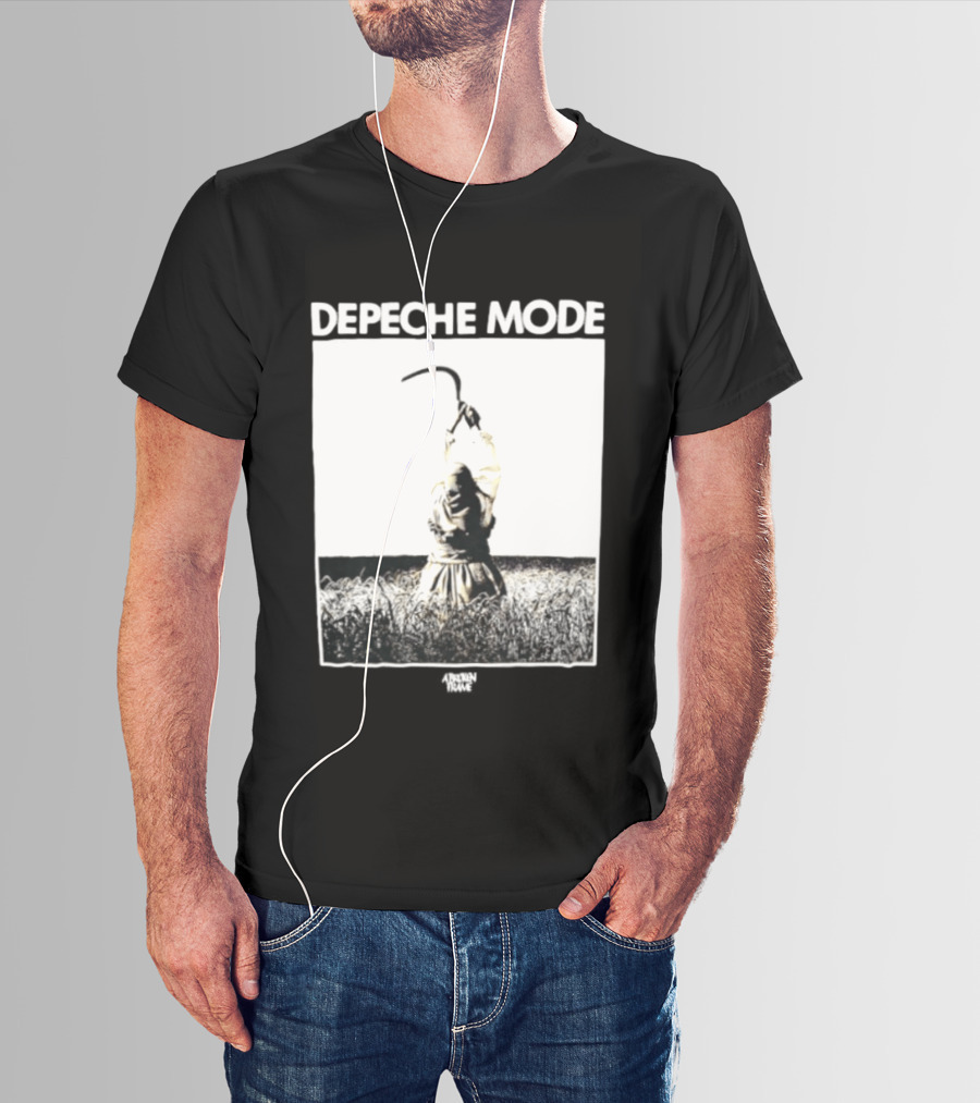 Depeche Mode A Broken Frame Album Wheat Field Scythe Image T-Shirt