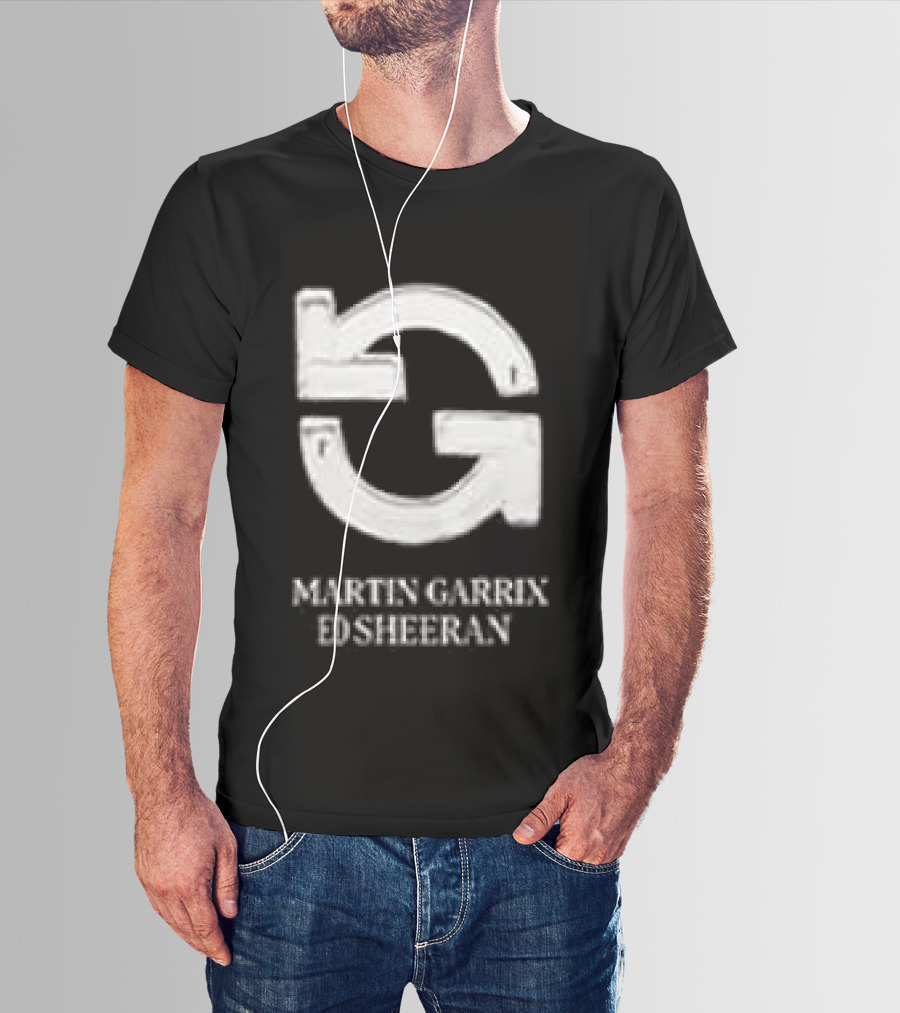Martin Garrix Ed Sheeran Repeat It Black Edition 2026 Collaboration T-Shirt