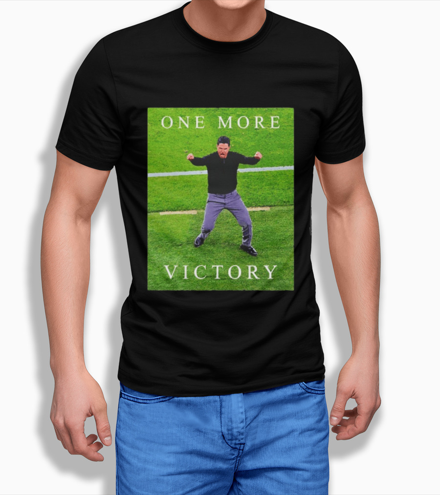 Arsenal Mikel Arteta One More Victory Celebration T-Shirt