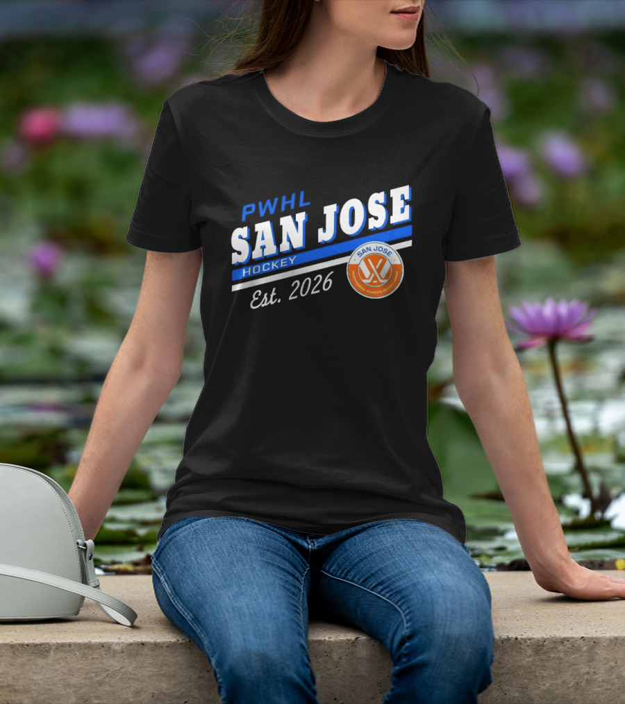 PWHL San Jose Hockey Est 2026 Women's Team T-Shirt