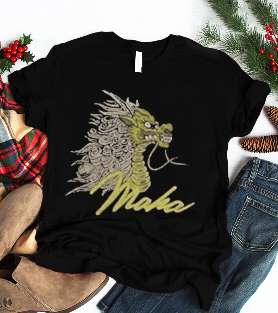 Shelflife Maharishi Year Of The Fire Dragon Motif Make T-Shirt