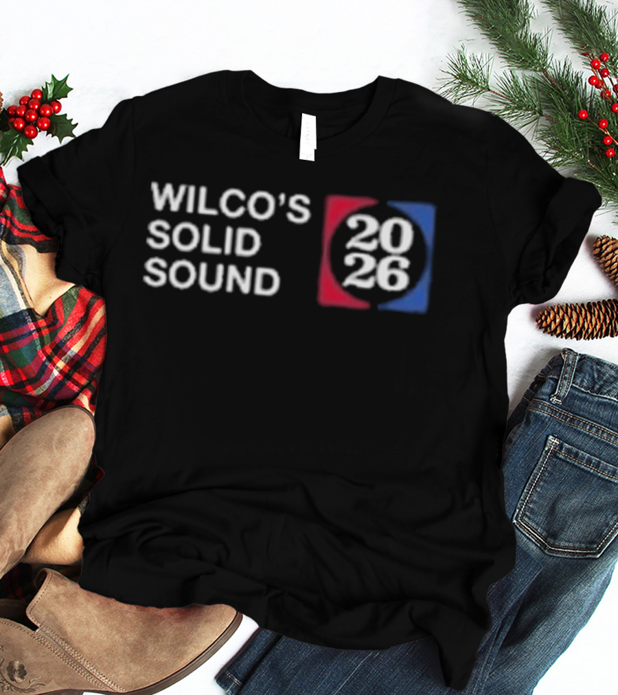 Wilco's Solid Sound 2026 Finish Line Event T-Shirt