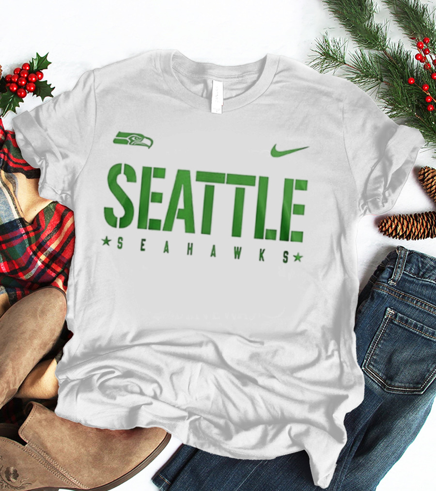 Seattle Seahawks 1790 U.S. Coast Guard Semper Paratus Always Ready Nike T-Shirt