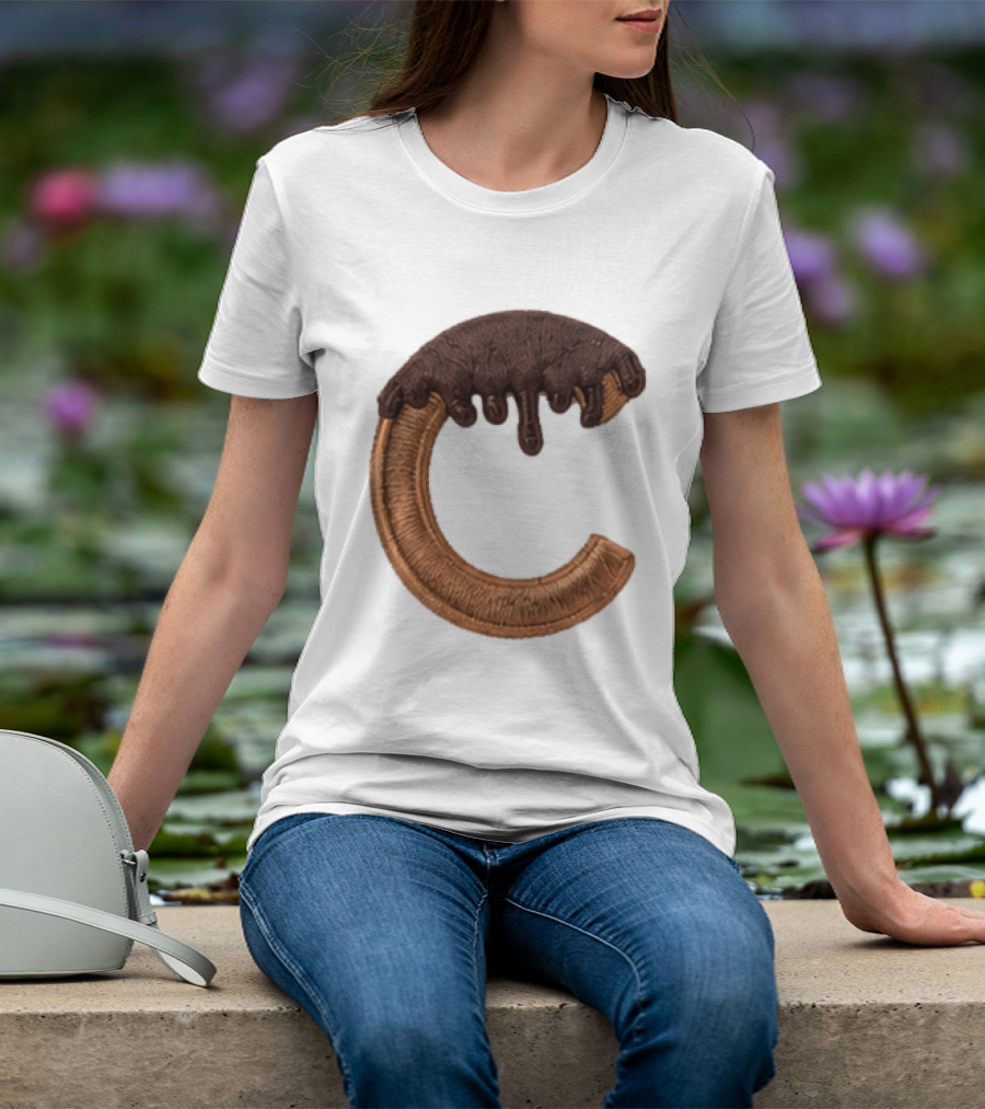 2026 Cubs Chocolate Dipped C Embroidery T-Shirt