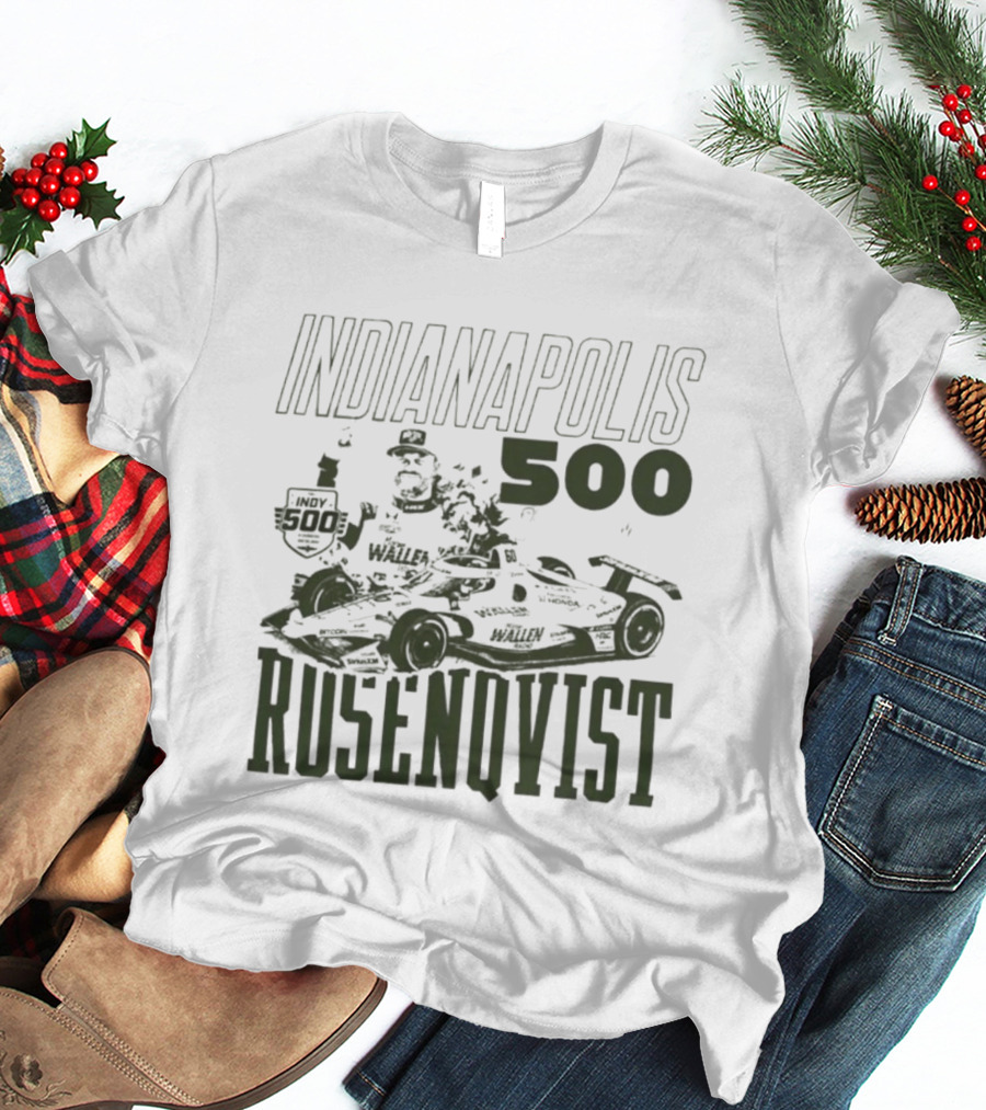 Indianapolis 500 Rosenqvist Racing Champion Car 2026 T-Shirt