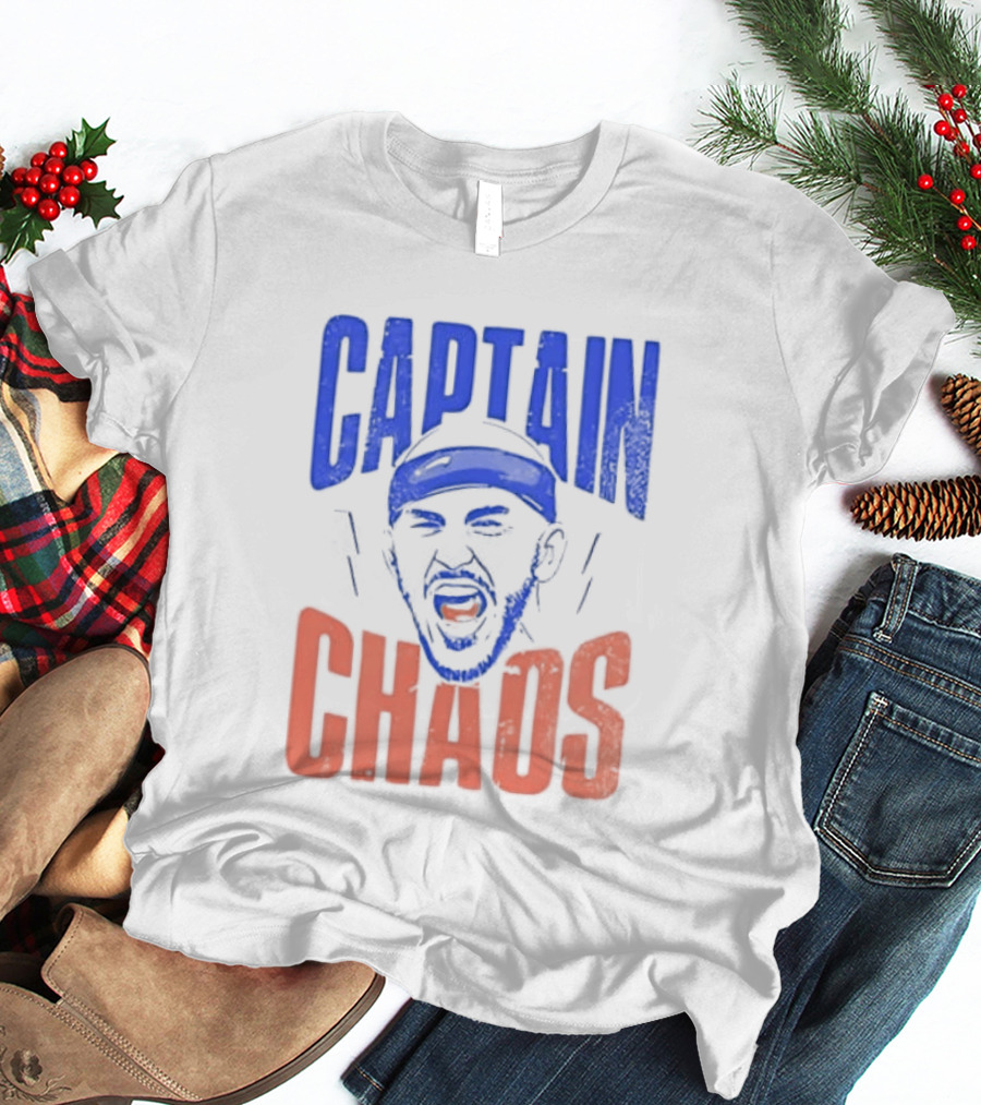 Alex Caruso Captain Chaos OKC Thunder NBA Basketball T-Shirt
