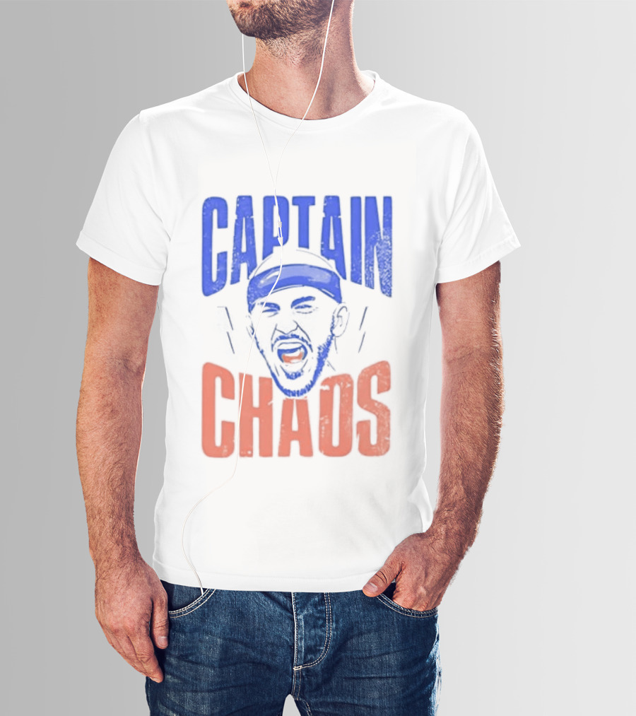 Alex Caruso Captain Chaos OKC Thunder NBA Basketball T-Shirt