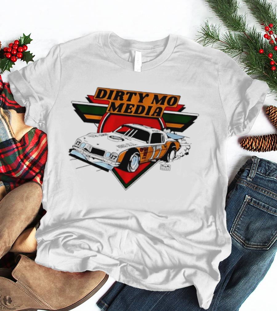 Dirty Mo Media NASCAR Stock Car Dale Earnhardt Jr. Original 17 350 CI T-Shirt