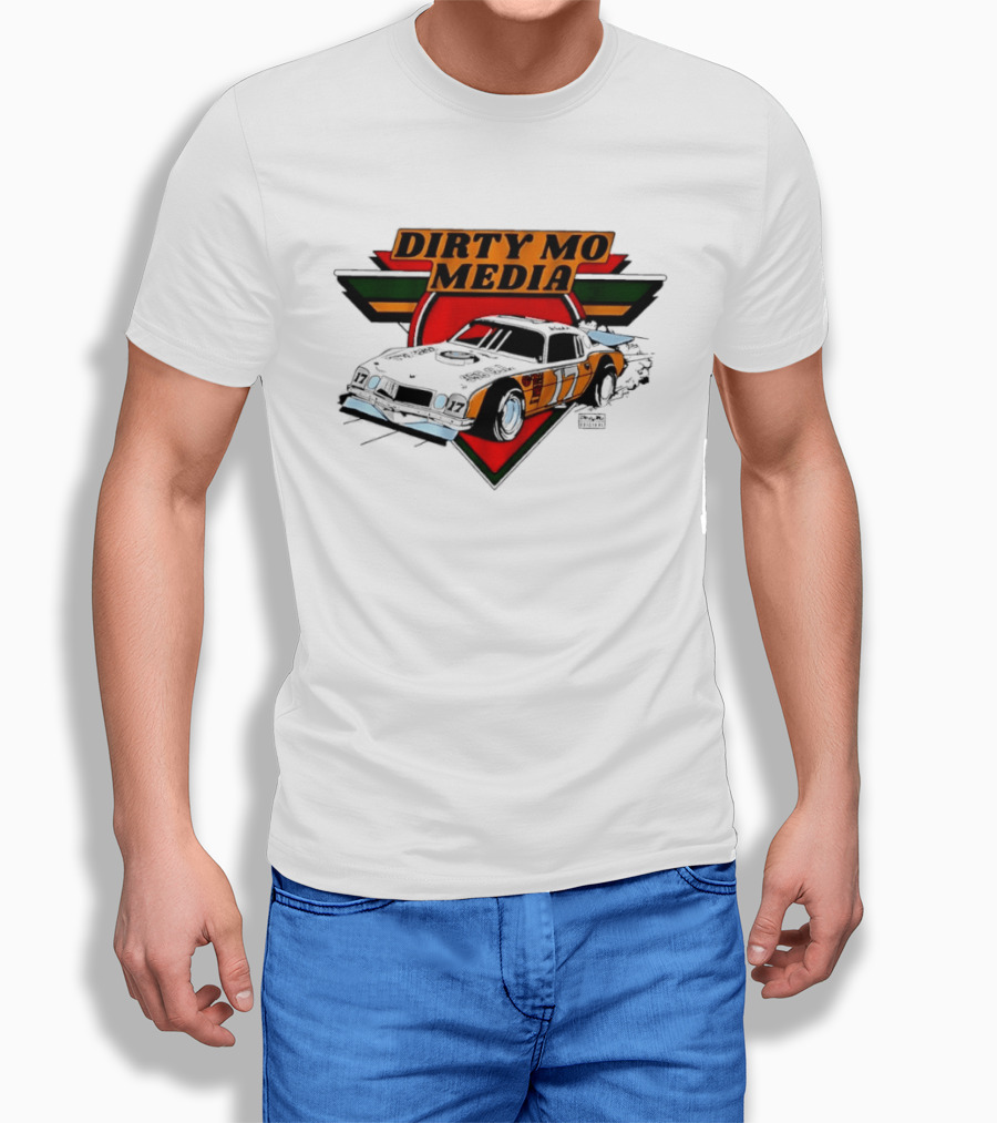 Dirty Mo Media NASCAR Stock Car Dale Earnhardt Jr. Original 17 350 CI T-Shirt