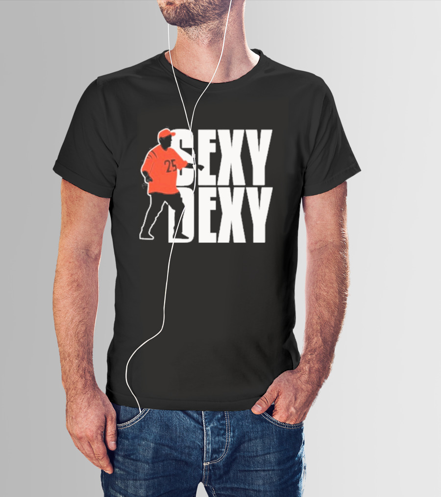 Sexy Dexy 25 Bold Sports Figure T-Shirt