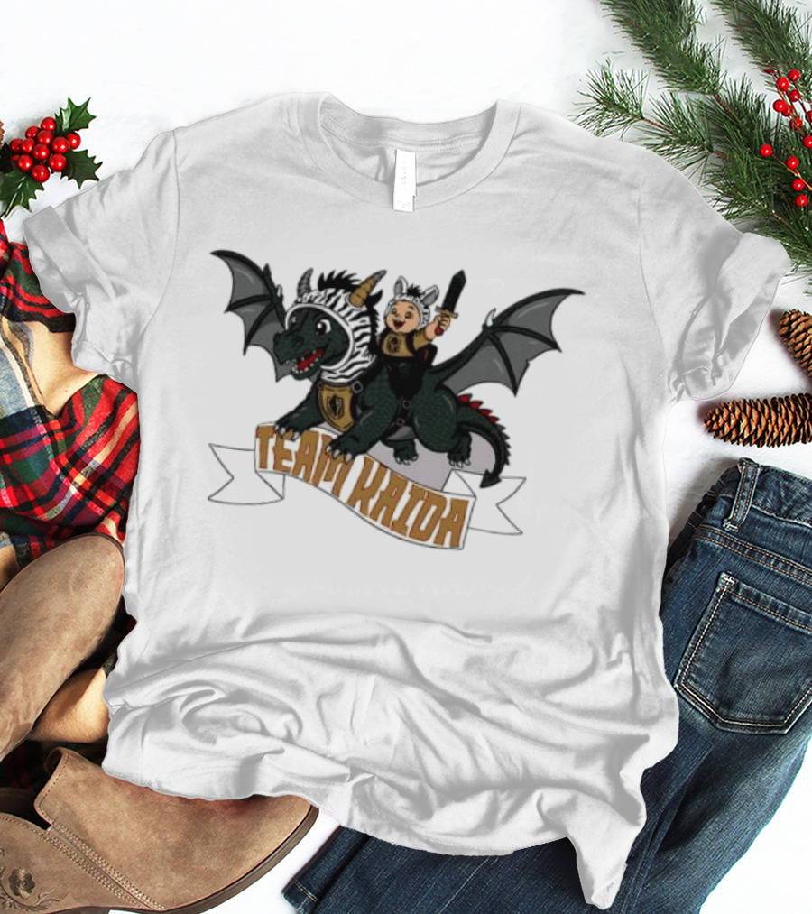 Vegas Golden Knights NHL Team Fear The Knight Kaida Baby Dragon T-Shirt