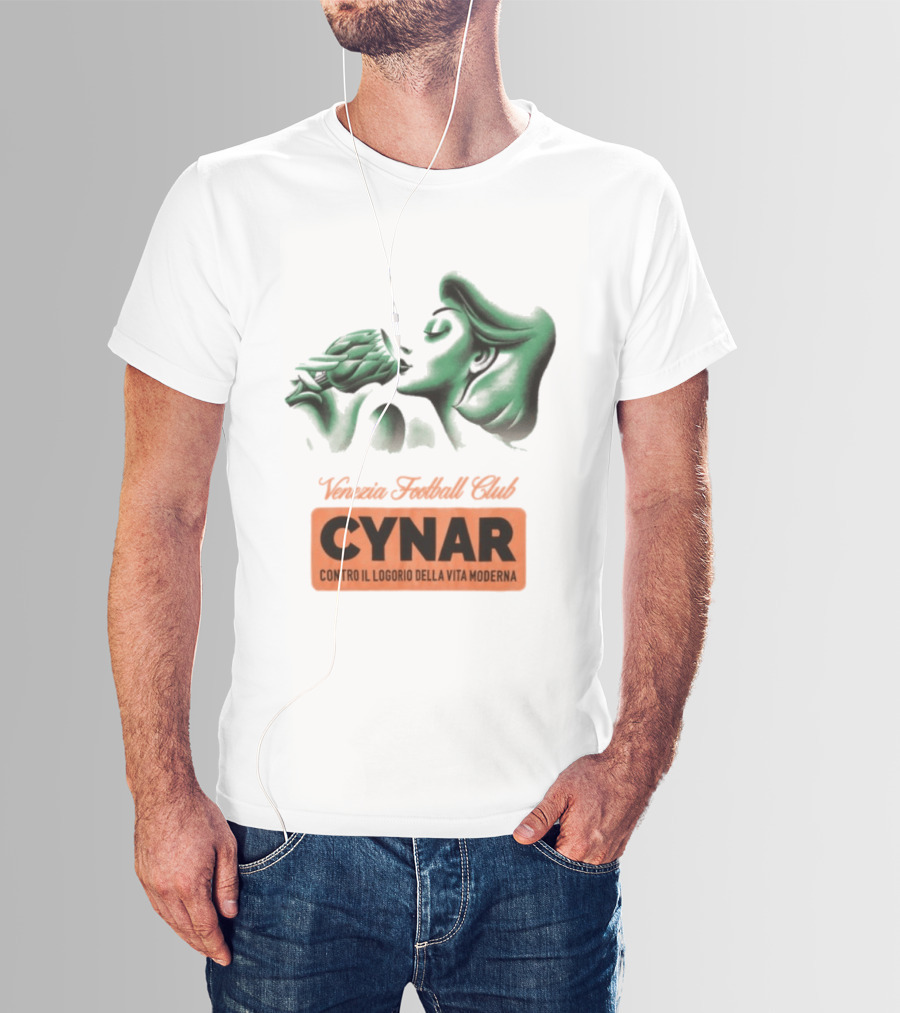 Venezia Football Club Cynar Contro Il Logorio Della Vita Moderna Artichoke Head T-Shirt