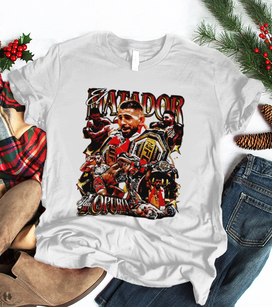 El Matador Ilia Topuria UFC Champion Fighter T-Shirt