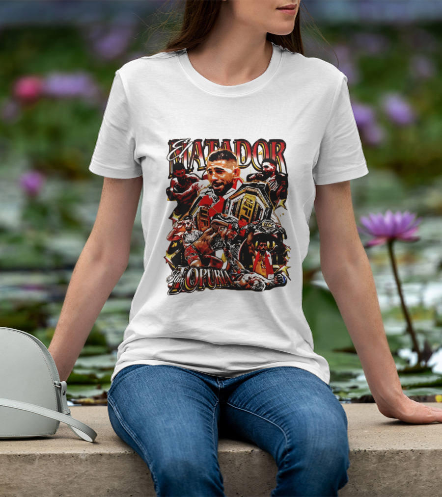 El Matador Ilia Topuria UFC Champion Fighter T-Shirt