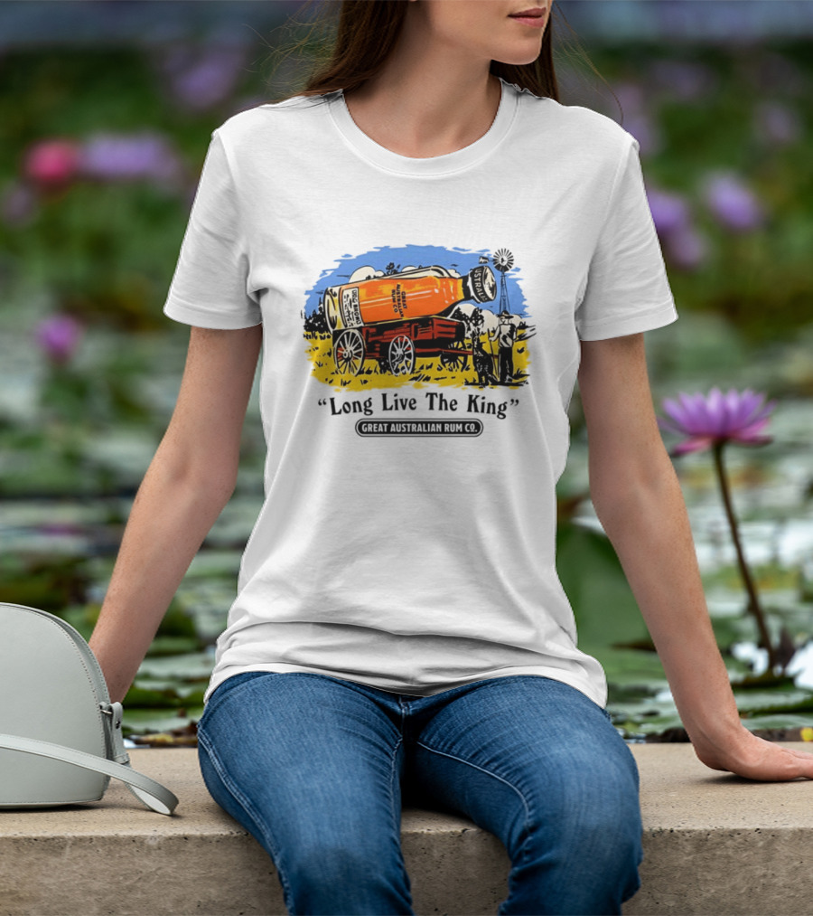 Long Live The King Sriracha Hot Sauce Australia Country T-Shirt