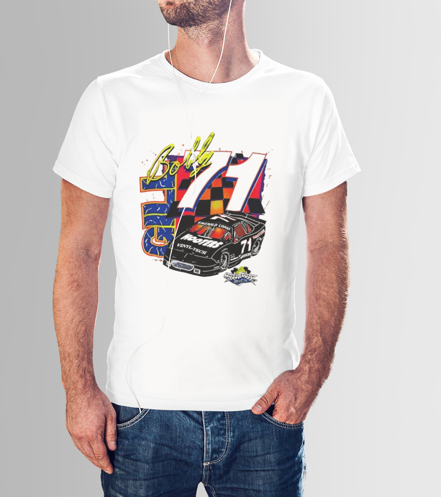 Bobby Allison 71 Hooters NASCAR Sarasota Florida 1959 Racing Car T-Shirt