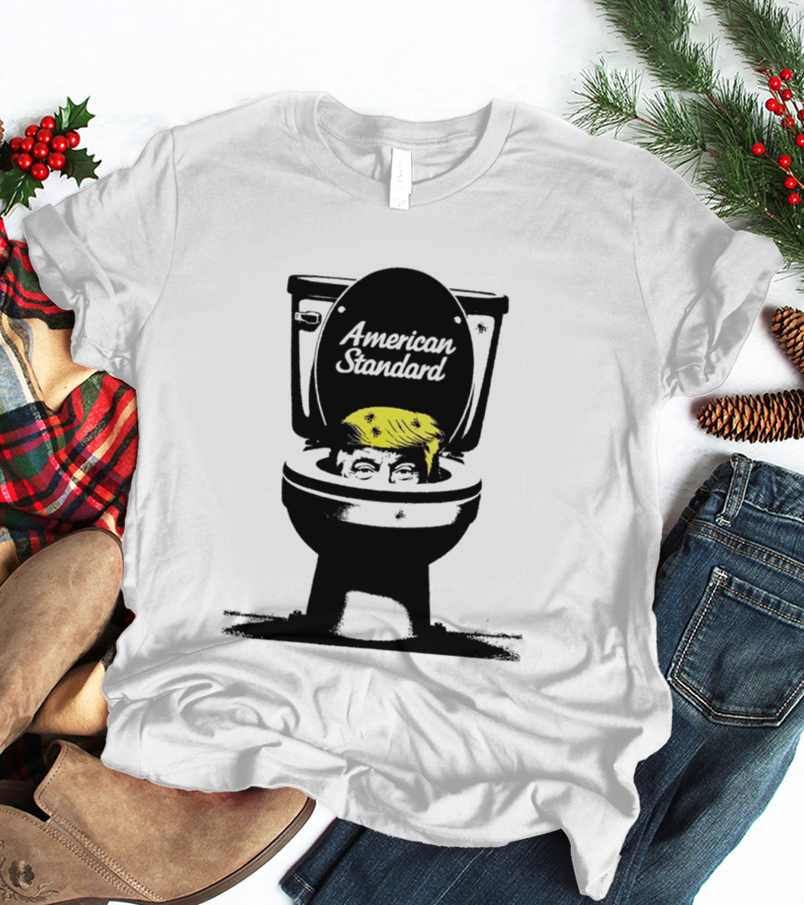 American Standard Donald Trump Toilet Humor T-Shirt