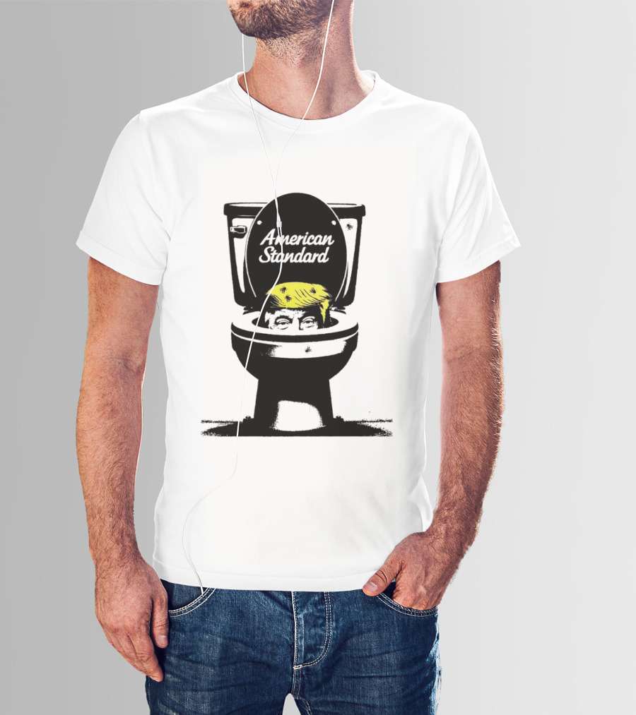 American Standard Donald Trump Toilet Humor T-Shirt