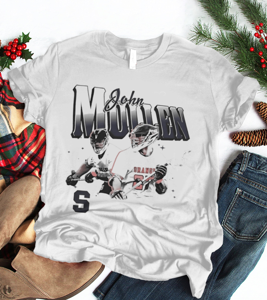 John Mullen Syracuse Orange Lacrosse Number 22 T-Shirt