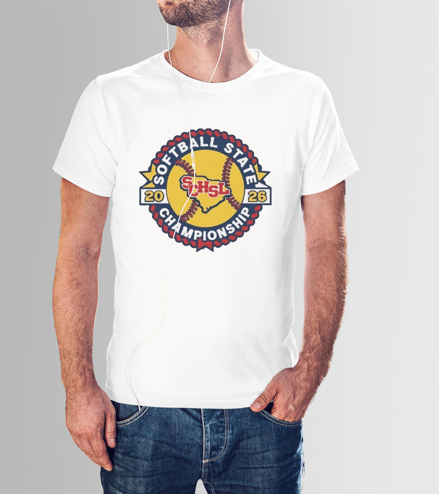 SCHSL Softball State Championship South Carolina High School League 2026 T-Shirt