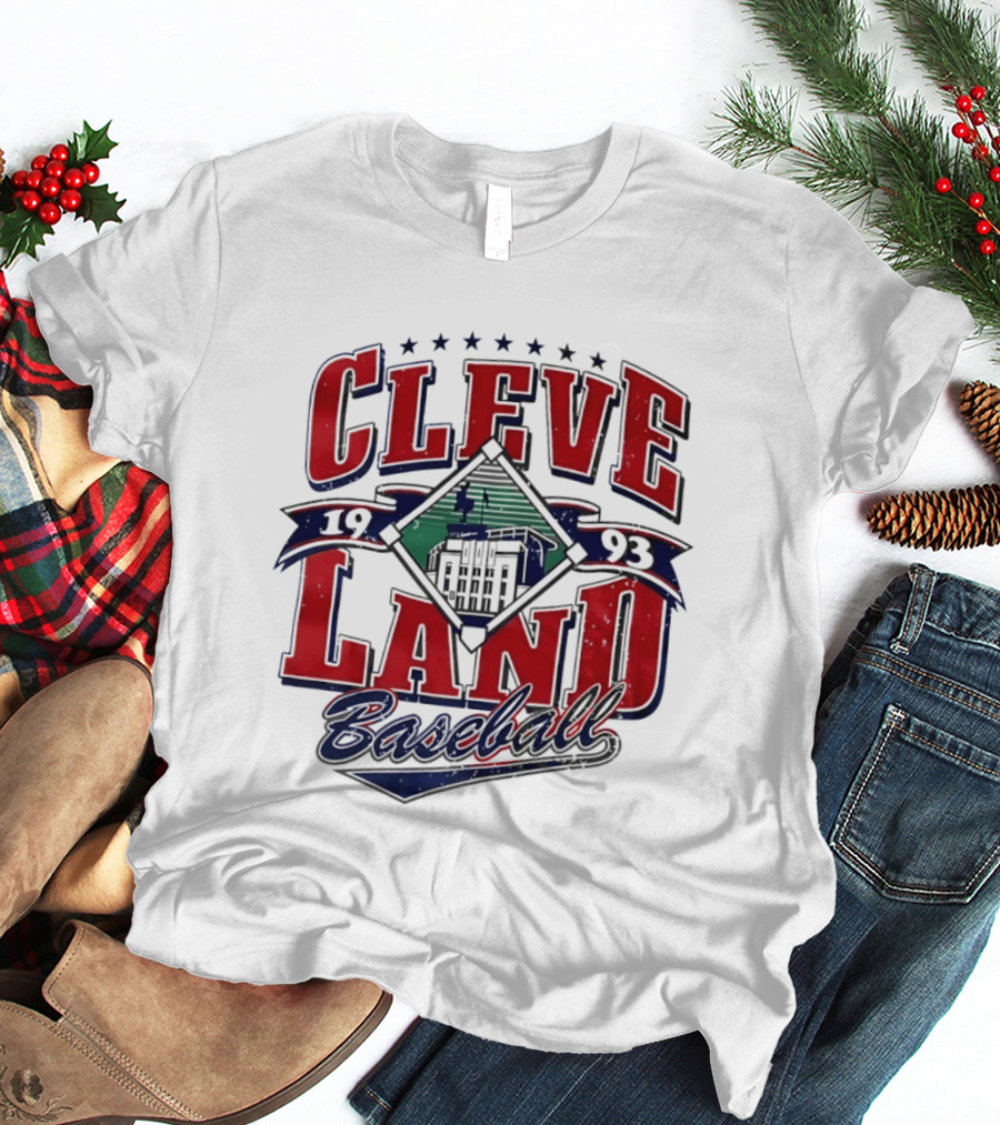 Cleve Land 1993 Baseball Vintage Collectible T-Shirt