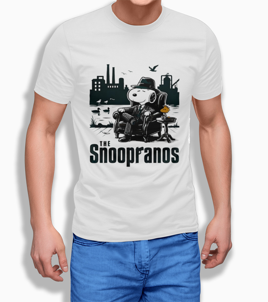 The Snoopranos Snoopy Woodstock Peanuts Mafia T-Shirt