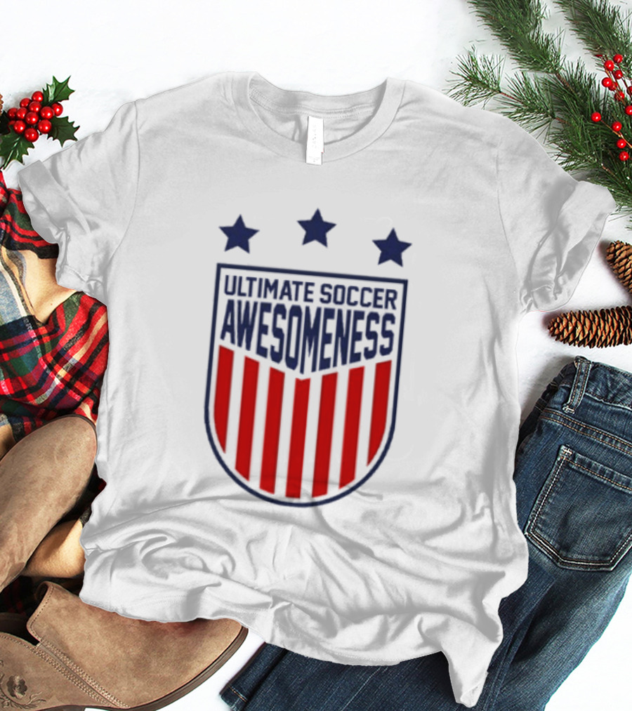 Ultimate Soccer Awesomeness Stars Stripes T-Shirt