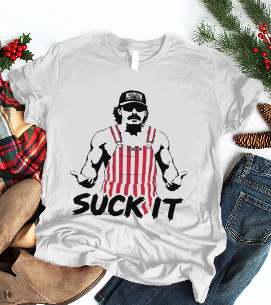 Wheeler Walker Jr Suck It Outlaw Country Music Dirty Comedian T-Shirt