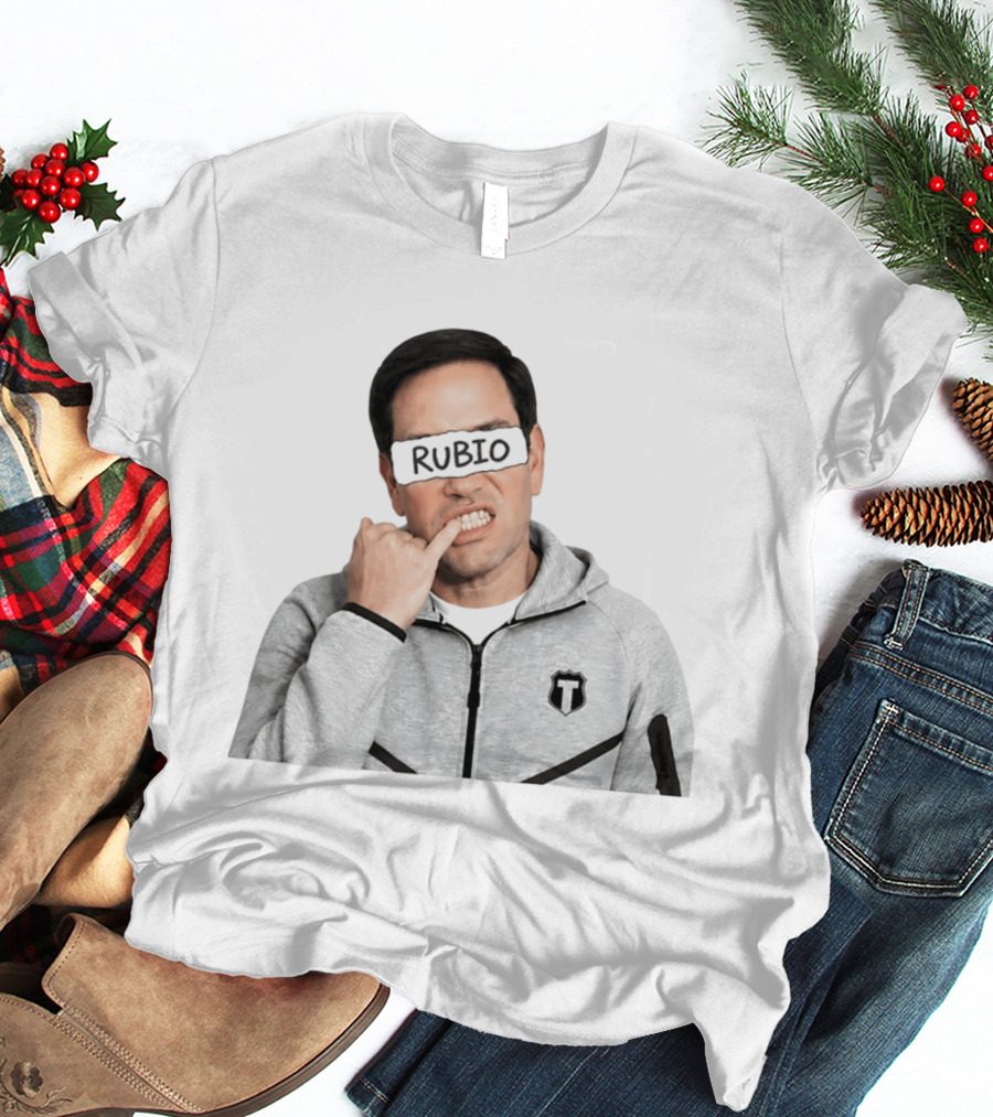 Rubio Parody Finger Gesture T-Shirt