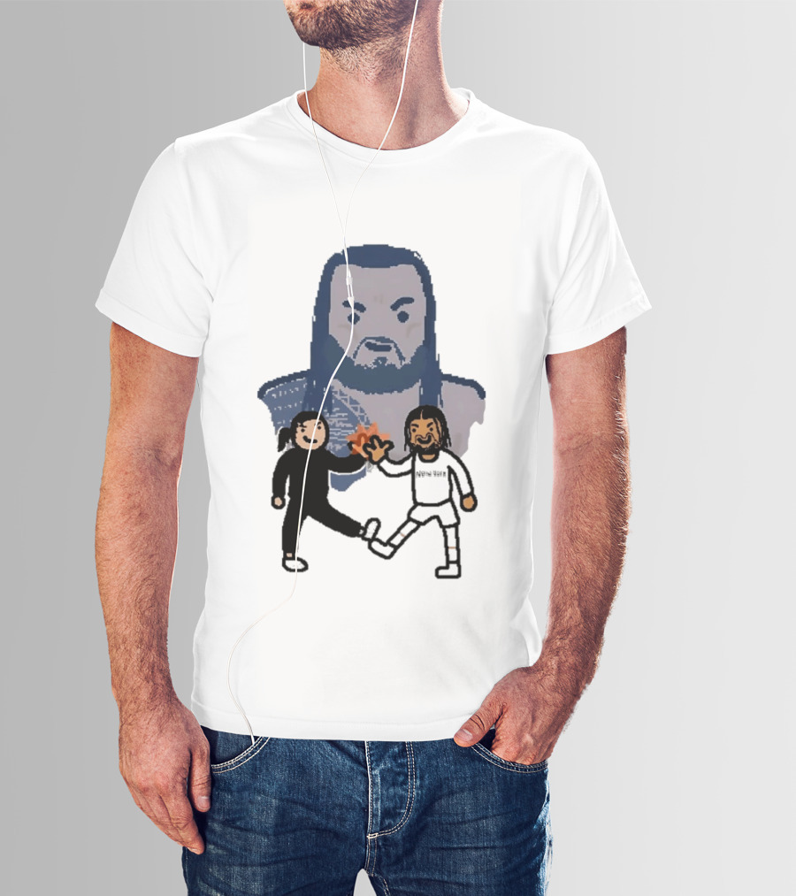 New York Knicks Acknowledge Me NBA Paint T-Shirt