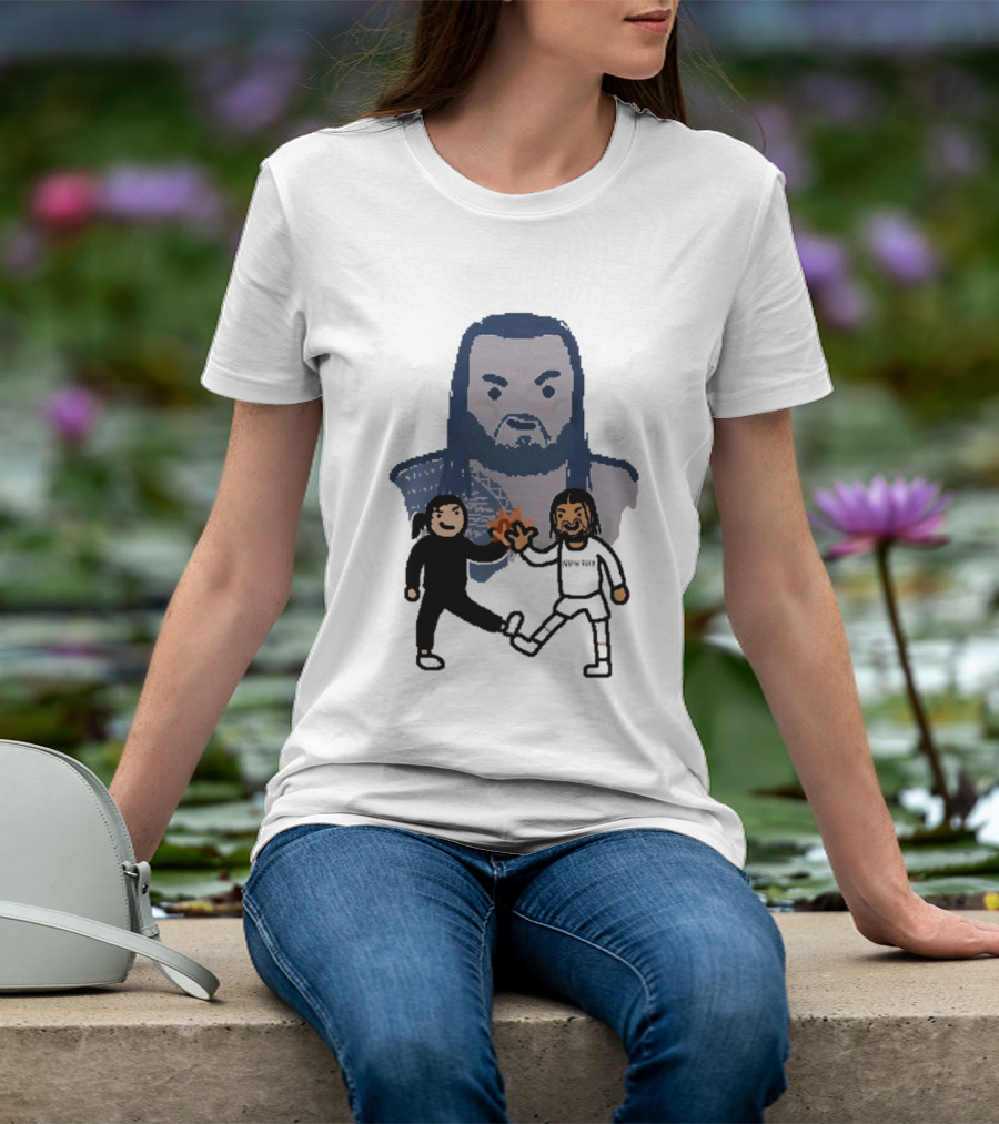 New York Knicks Acknowledge Me NBA Paint T-Shirt