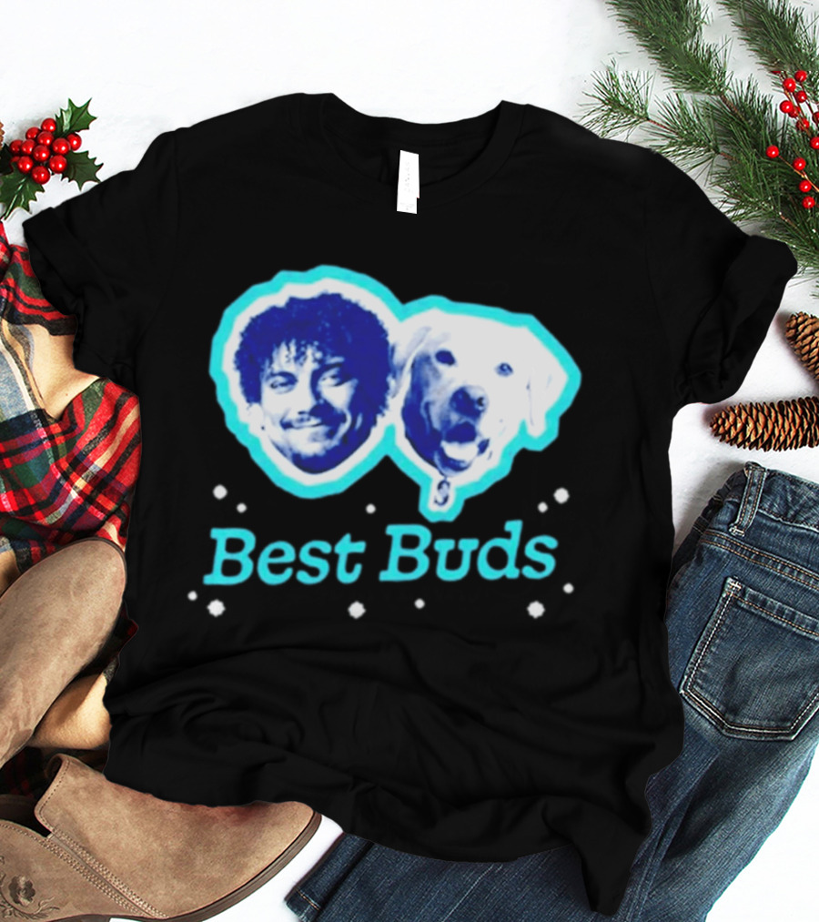 Best Buds Human And Dog Friendship T-Shirt