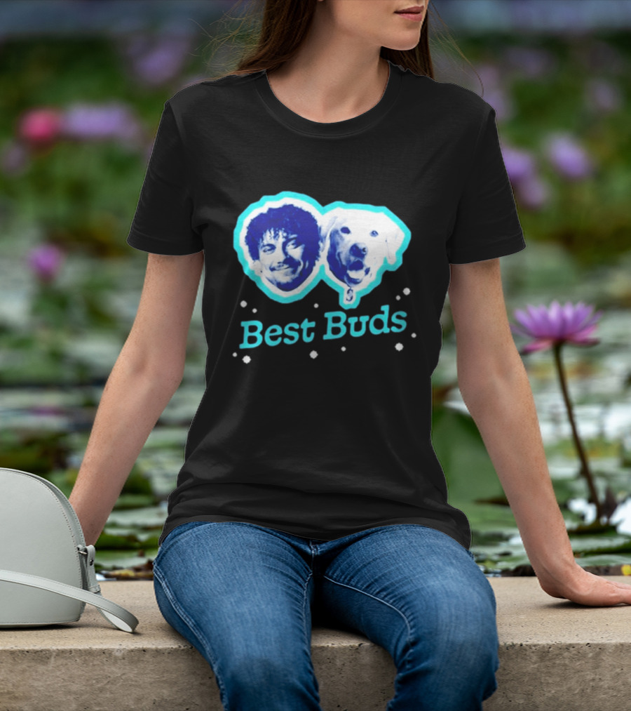 Best Buds Human And Dog Friendship T-Shirt