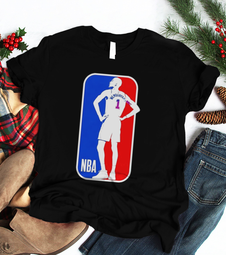 NBA Victor Wembanyama Number 1 Player T-Shirt