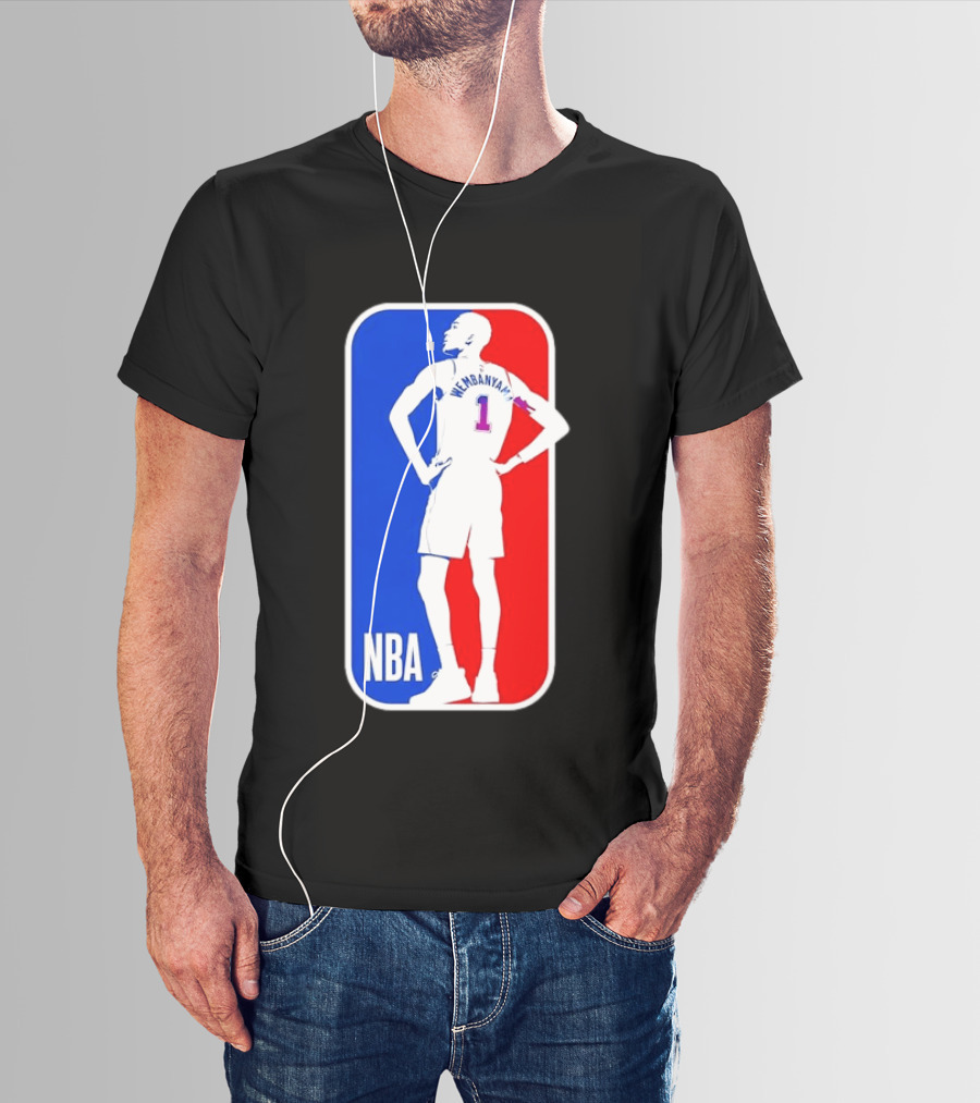 NBA Victor Wembanyama Number 1 Player T-Shirt